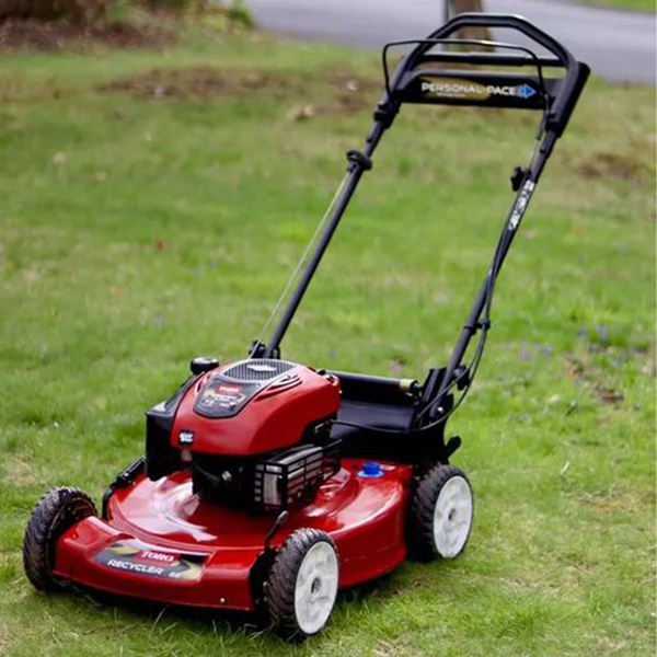 SELF PROPELLED GAS LAWN MOWER